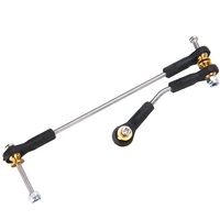 1 Set Steering Pull Rod Servo Rod Upgrade Parts for MN D90 D96 D99 MN90 MN99S 1/12 RC Car Accessories