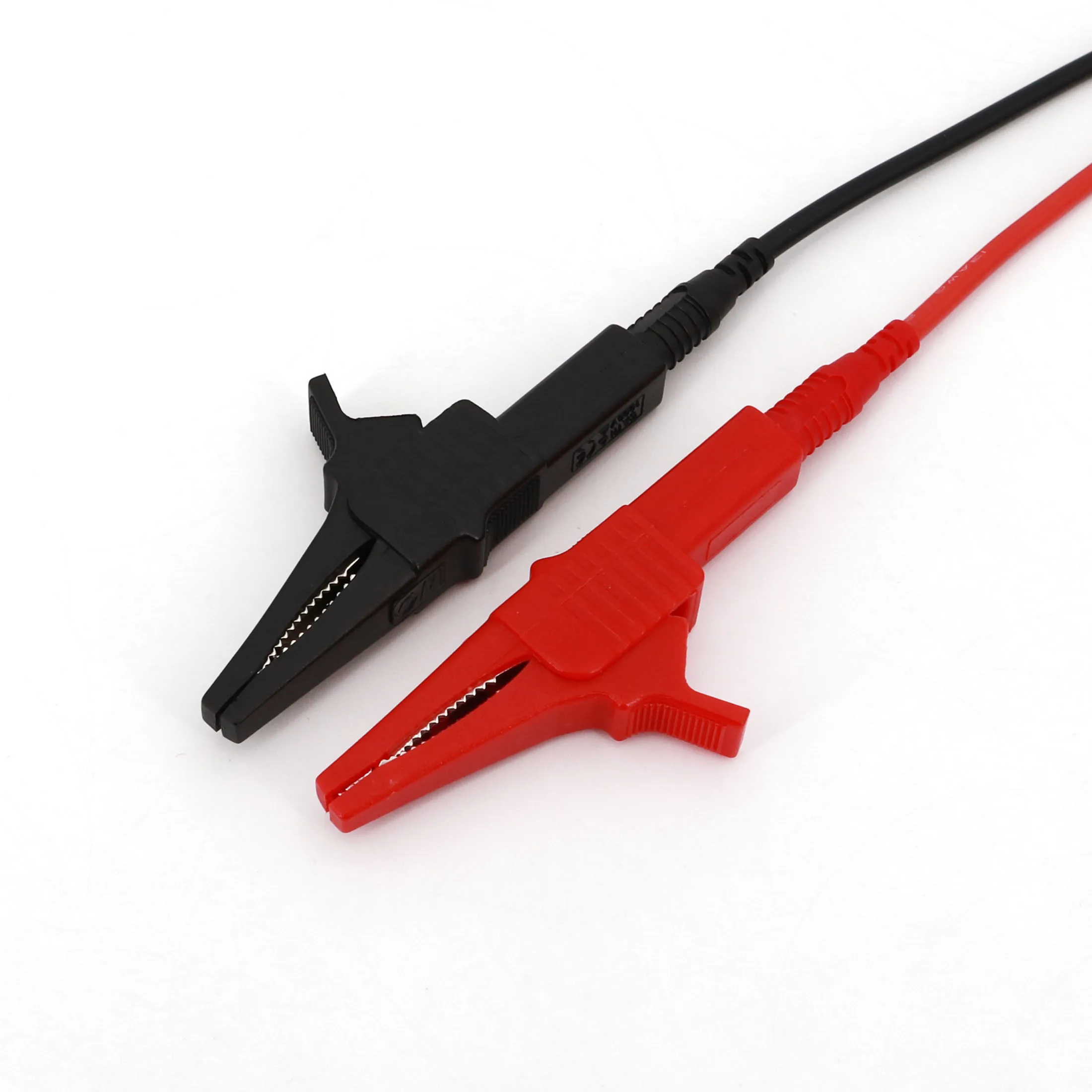 5Pcs Insulated Safety 83mm Large Alligator Clip Test Probe With 4mm Banana Jack 1000V 32A