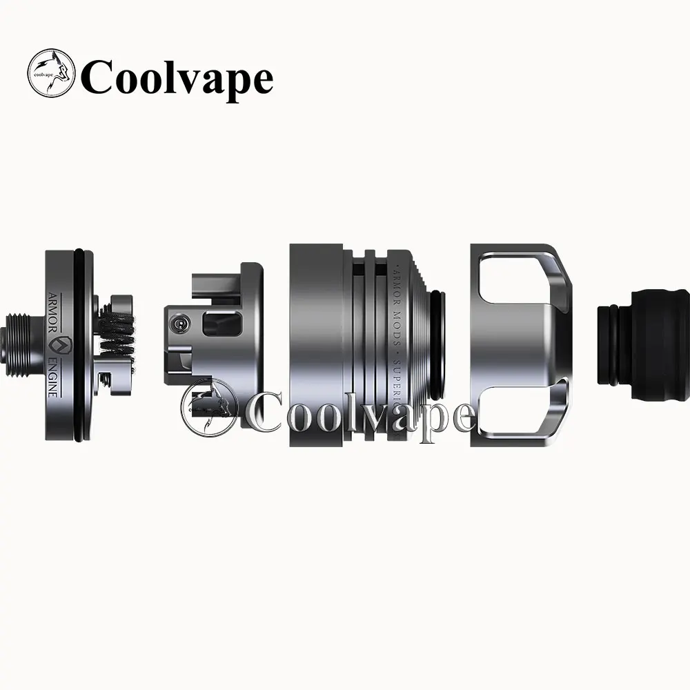 درع تعديل محرك rda تدفق الهواء تعديل حلقة 3 نمط اختياري تدفق الهواء إدراج الغطاء العلوي طفيفة حلقة تعديل تدفق الهواء