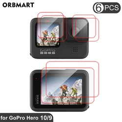 Gehard Glas Screen Protector Voor Gopro Hero 12 11 10 9 Zwarte Lens Bescherming Glas Film Voor Go Pro Hero9 10 12 Accessoires