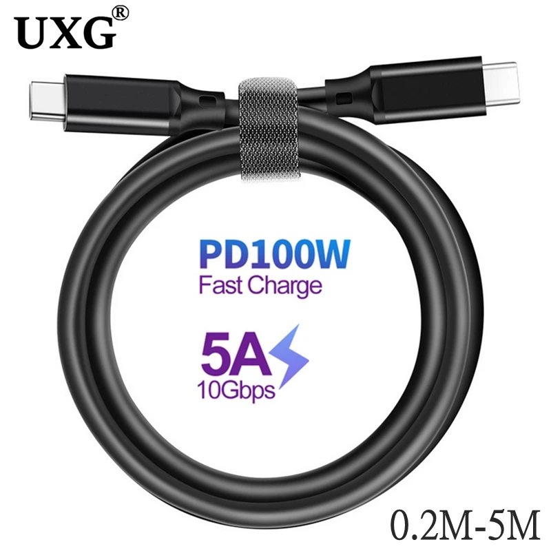 100W Pd USB-C Cable…