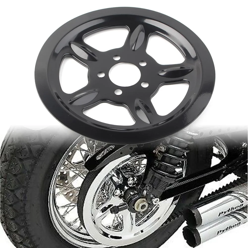 

Black Motorcycle Rear Pulley Cover For Harley XL883 1200 Sportster XL883 1200 XL 883 1200