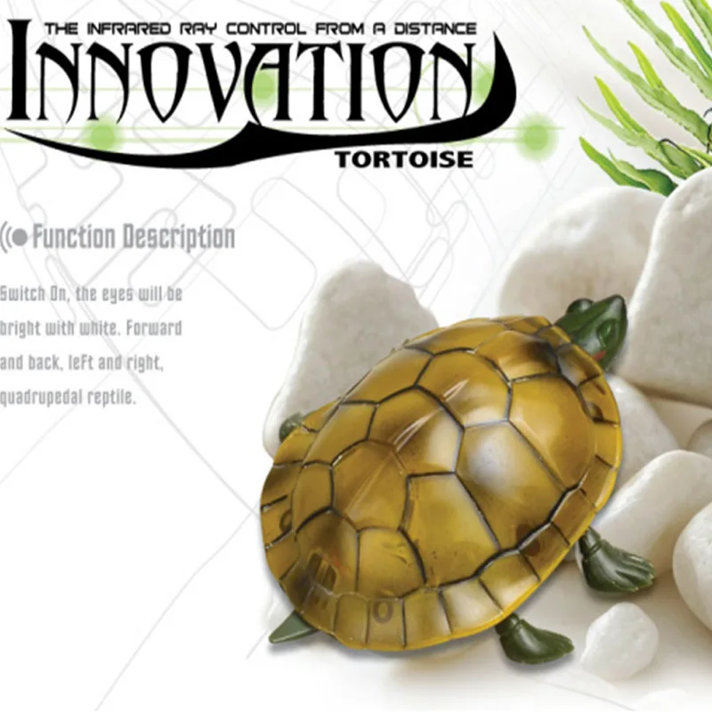 Simulation Swing Walk Remote Control Turtle Anti-wear Tires Eye Lights Early Learning Cognition Realistic Form Electric RC Toys