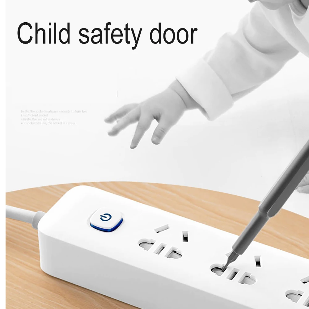 Power Strip with Switch Fast Charging 3 USB Extension Socket & Switch Smart Usb Power Strip