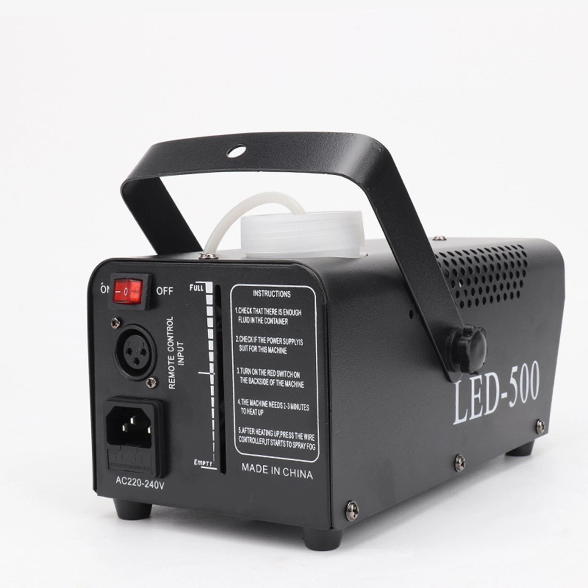 fast shipping dj disco led color fog machine mini remote control fog machine injector stage smoke effect