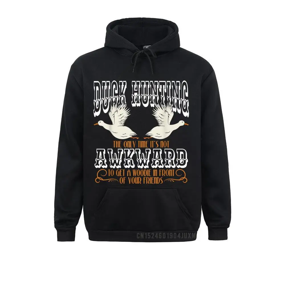 Duck Duck Huntin Season Hooded Tops 2021 Fashion Men Sweatshirts Long Sleeve Hoodies Custom Hoods