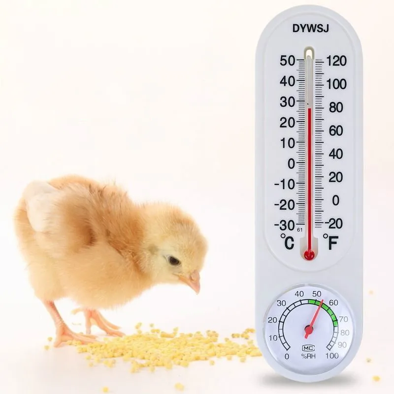 Special for Chicken Farm Thermometer Hatchery Hygrometer Multifunction Garden Thermometer Artificial Incubation Tool 2020 E0972