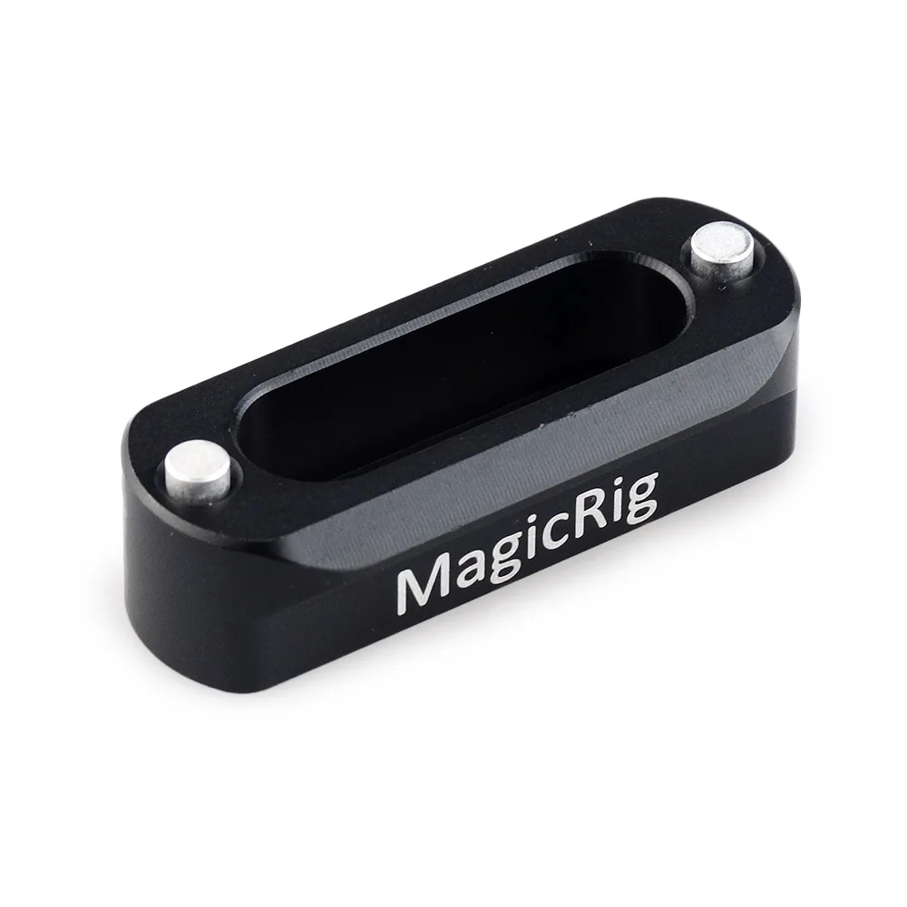 MAGICRIG Quick Release veiligheidsrail NAVO-rail 70 mm 50 mm 48 mm voor DSLR-camerakooi / NATO-handgreep met 1/4 ''-20 schroeven, anti-off pin