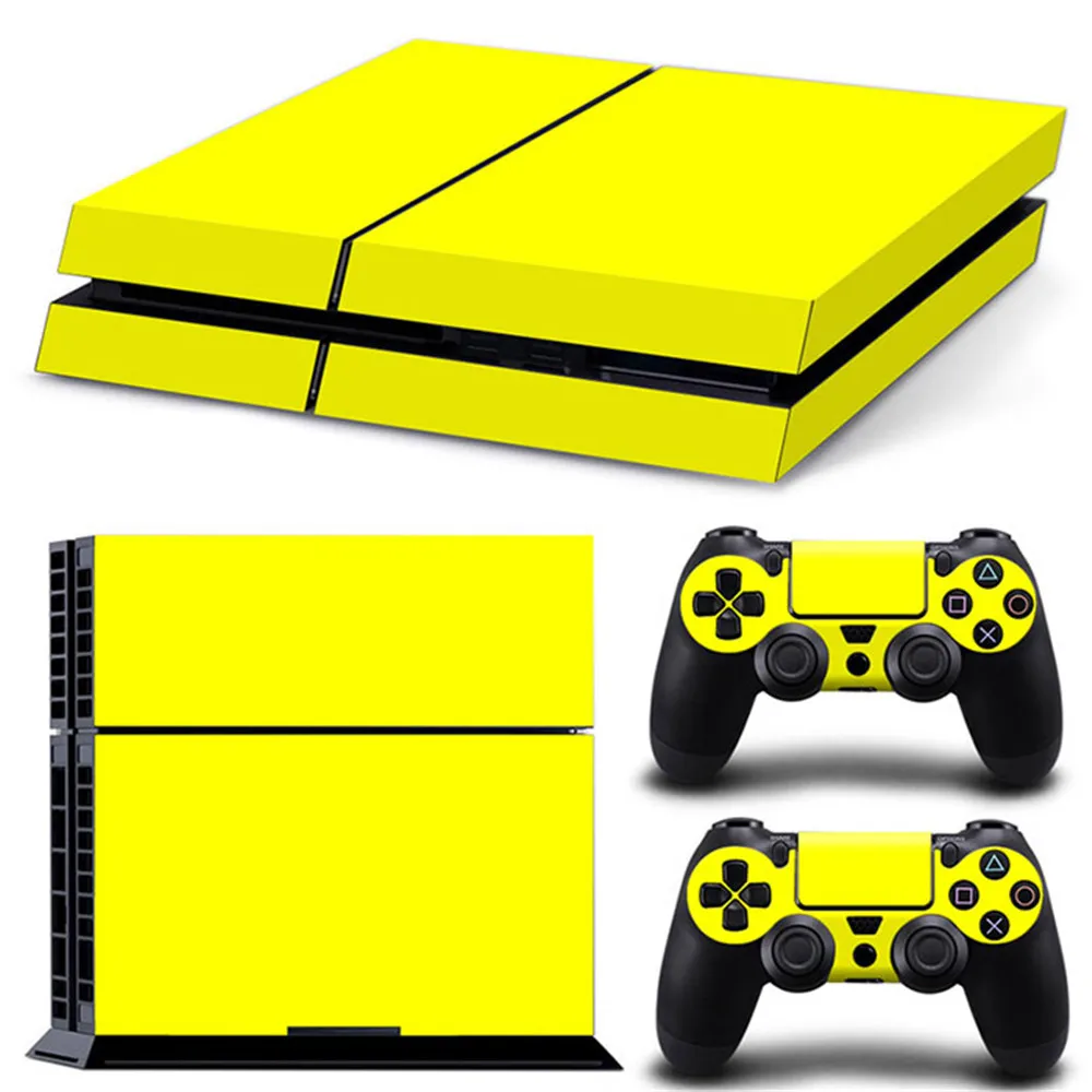 Set stiker Decal kulit konsol Ps4 kustom + 2 Skin pengontrol
