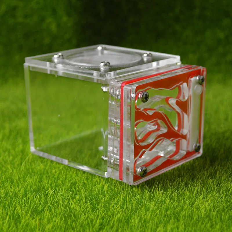 Mini Anthill Ant Acrylic Ant Nest Transparent Ant Farm Unique Halloween Gifts 6 Colors