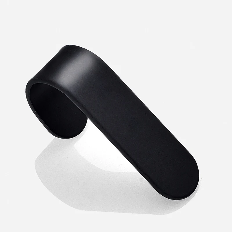3-20 pcs Stainless Steel Bathroom Towel Robe Hook Self Adhesive Kitchen Door Wall Coat Clothes Gadget Hanger Hooks Black White