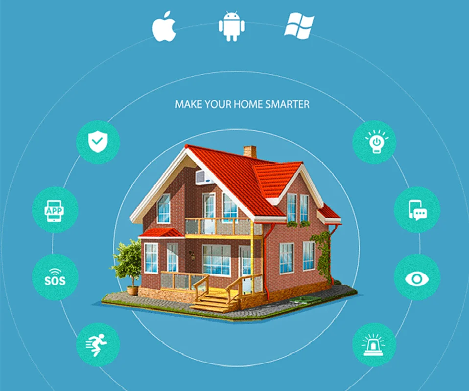 Tuya WiFi Zigbee Türsensor Kontaktsensor Offen Geschlossen Detektor Smart Home Alarm Sicherheitsschutz Arbeiten Sie mit Aleax Smart Life – Detail 2