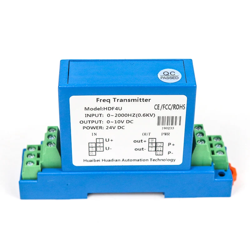 Transmisor de voltaje CA Sensor de voltaje Hall 0 ~ 1000 V CC Transductor de voltaje CA