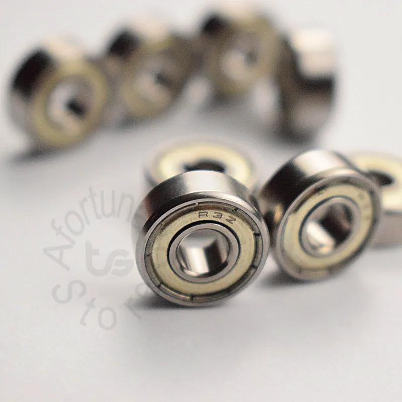 

R3ZZ Bearing 10pcs 4.763*12.7*4.98(mm) free shipping chrome steel Metal Sealed High speed Mechanical equipment parts