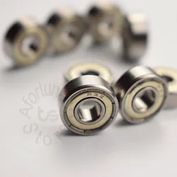 R3ZZ Bearing 10pcs 4.763*12.7*4.98(mm) chrome steel Metal Sealed High speed Mechanical equipment parts