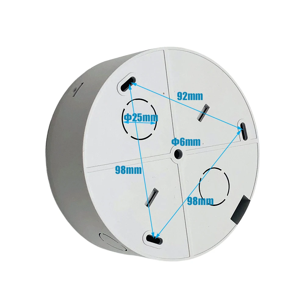 Dome IP Camera Ceiling Mount Bracket ABS Plastic Universal Security Surveillance CCTV Camera Bracket Apply Tibetan Plastic Box