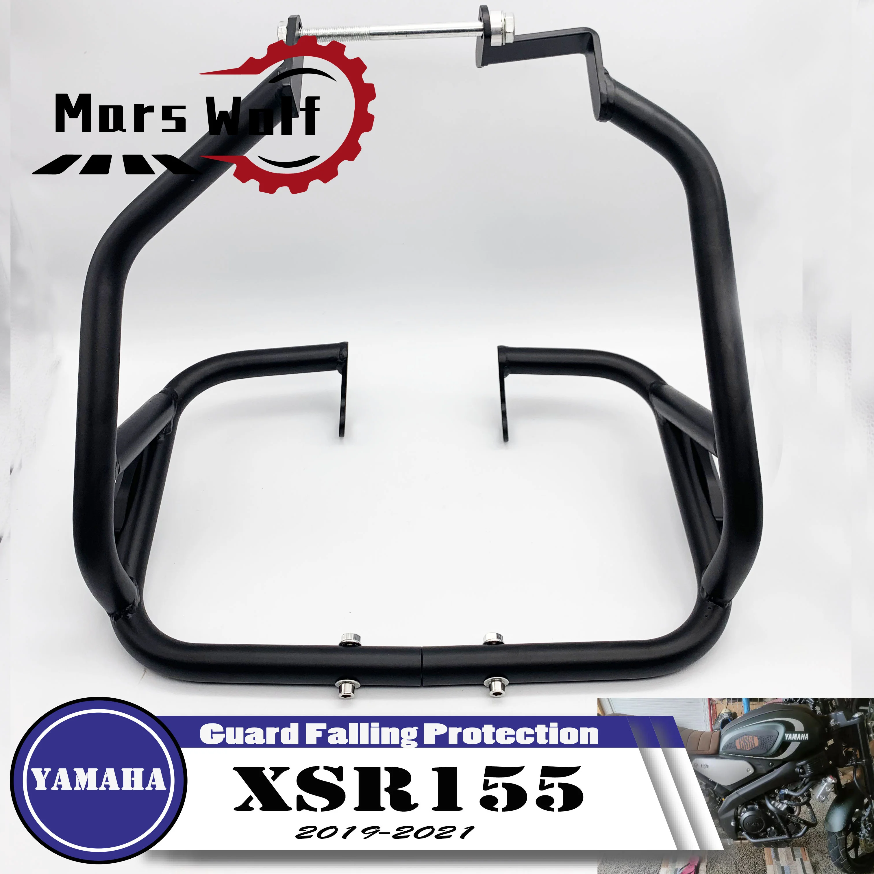 

Motorcycle Crash Bars Frame Protector Protection Guard Falling Protection Bumper For YAMAHA XSR155 XSR-155 2019-2021 XSR 155