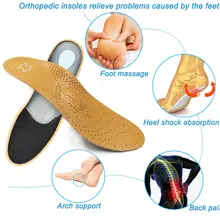 Leather Orthopedic Insoles for Flat Feet #2