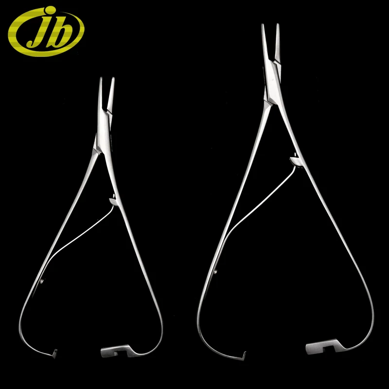 Needle holder 14/17cm empiecement stainless steel surgical operating instrument medical tools needle carrier