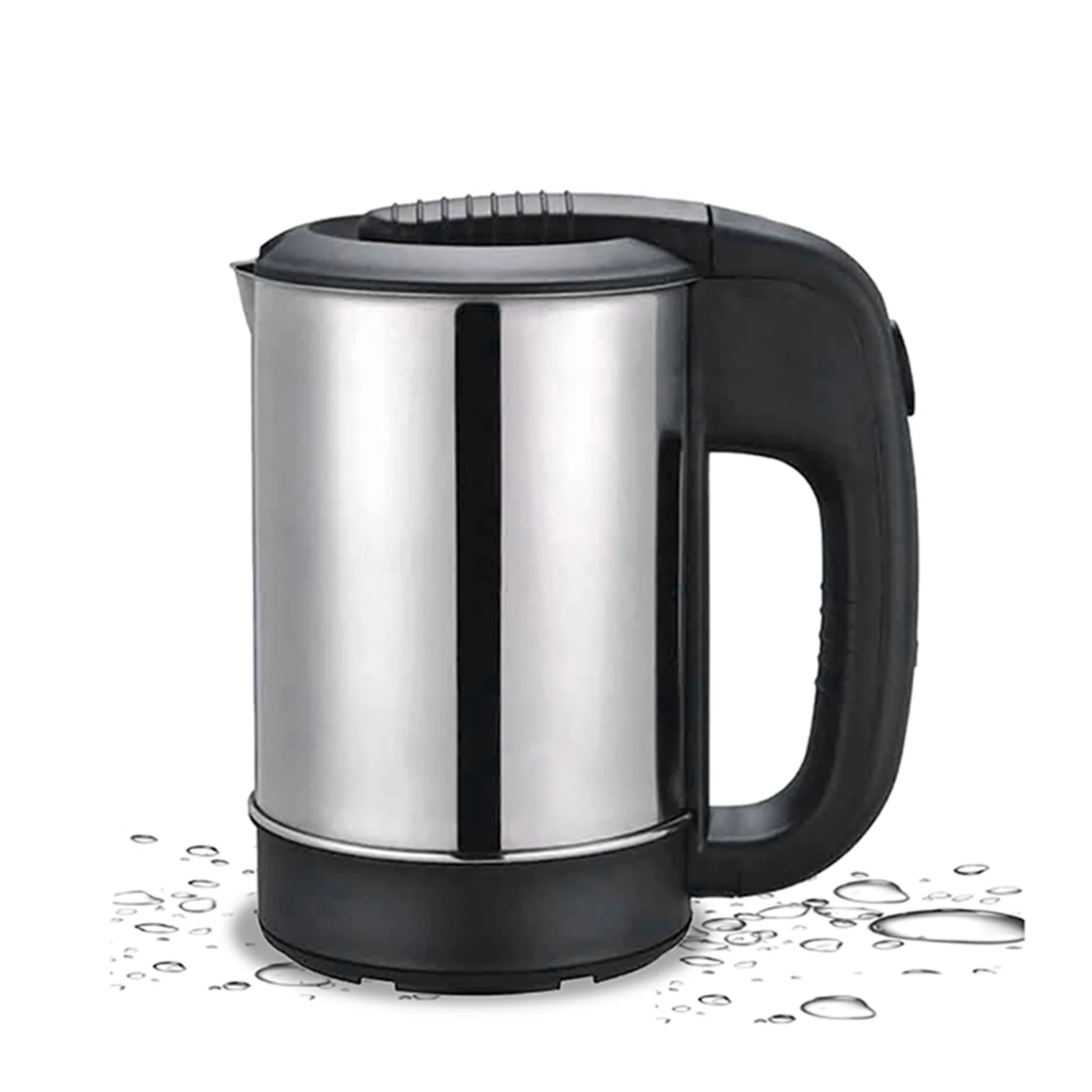 500ML Mini Electric Kettle 1000W Stainless Steel Electric Pot Portable Water Boiler Automatic Power Off Fast Heating Teapot