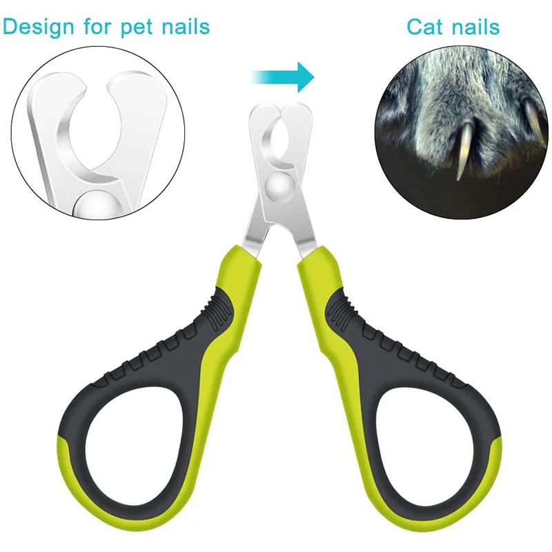 Hamster-Nagelknipser, professionelle kleine Tiere, Nageltrimmer, Schere für Kätzchen, Kaninchen, Welpen, Meerschweinchen, Frettchen, Vogel – Detail 7