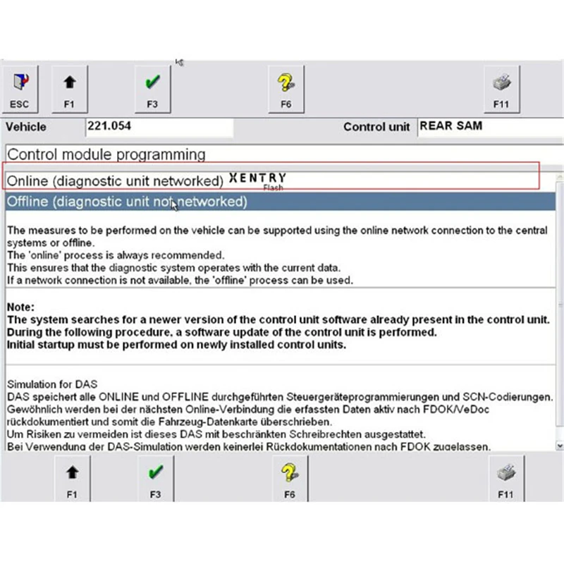 Online SCN Coding for MB SD C4