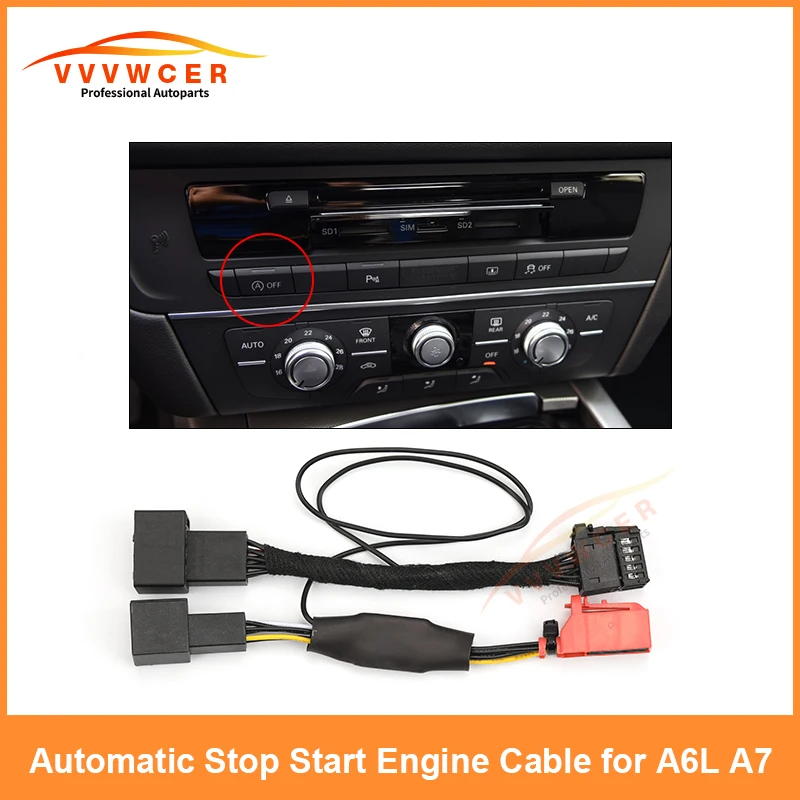 Automatic Stop Start Engine System Off Device Control Sensor Plug for AUDI A4 B8/ audi A3 8P/Audi A4 B6/Audi Q5 Car Accessories