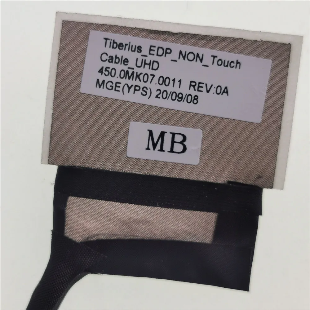 New Original 450.0MK07.0011 Laptop LCD LED LVDS Display Ribbon Cable Tiberius LCD EDP NON Touch Cable 4K UHD Screen Line