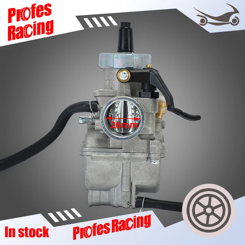 Motorcycle PE26 26mm Carburetor NSR140 Cable Choke Carb Carburador For Keihin PE 26 Engine ATV Quad Pit Dirt MotorbikeParts