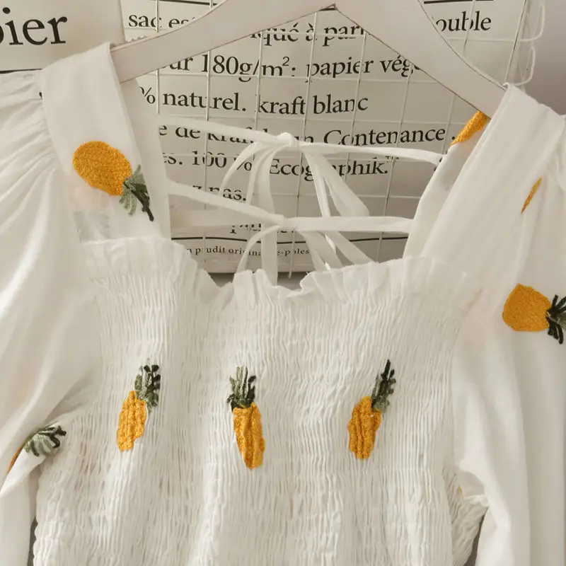 Vestido de manga corta para mujer, encantador estilo japonés, ajustado, estampado coreano, informal, universitario, moderno, drapeado, sencillo y elegante Ins