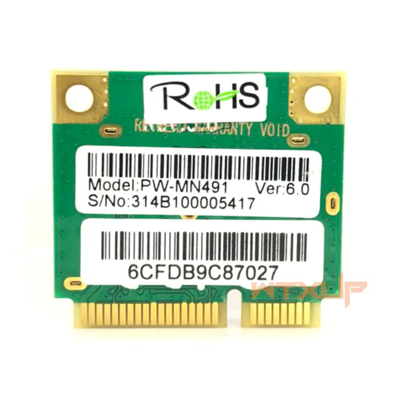 Atheros AR5B125 AR9485 half mini PCIE 2.4G wifi wireless network card 150Mpbs support AMD For DEll ASUS Samsung Acer laptop