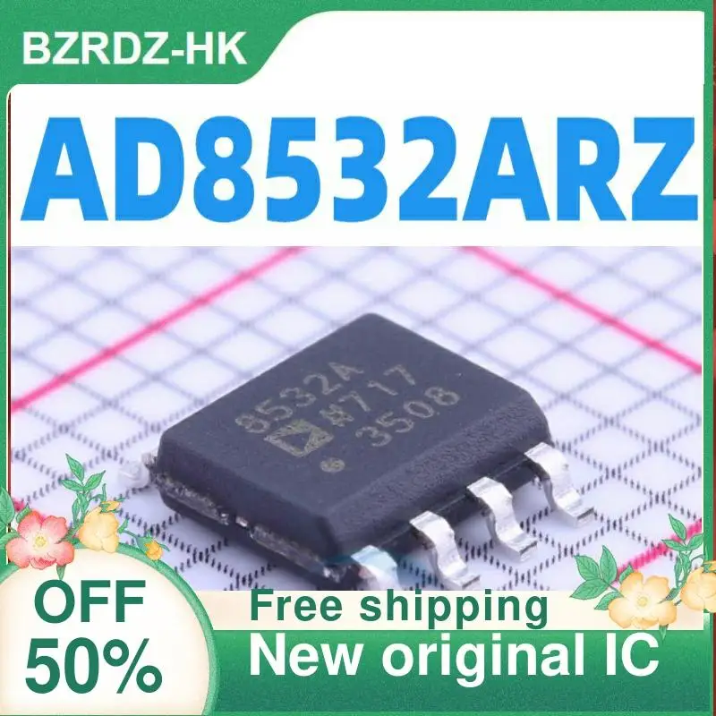 20PCS AD8532ARZ AD8532AR AD8532A AD8532 SOP8 New original IC