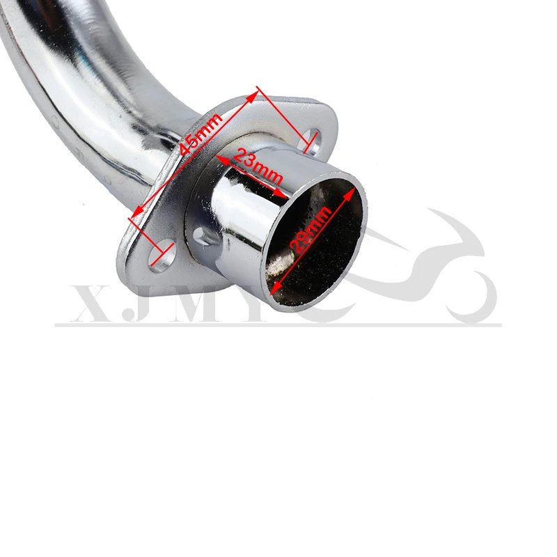 Good Quality 28mm Apollo dual exhaust pipe bullet off-road motorcycle muffler dirt pit bike 50cc 70cc 90cc 110cc 125cc