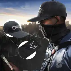 Watch Dogs Aiden Pearce półmaska wiatroszczelna szyi cieplej gra Cosplay szalik kostium Cos Party maska Halloween Drop Shipping