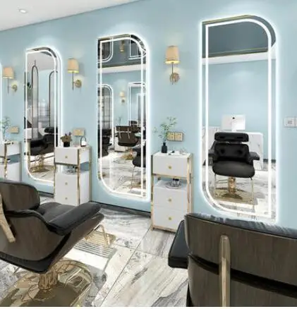 Manufacturers selling European upscale hairdressing salons haircut jingyi mirror. The beauty salon jingyi