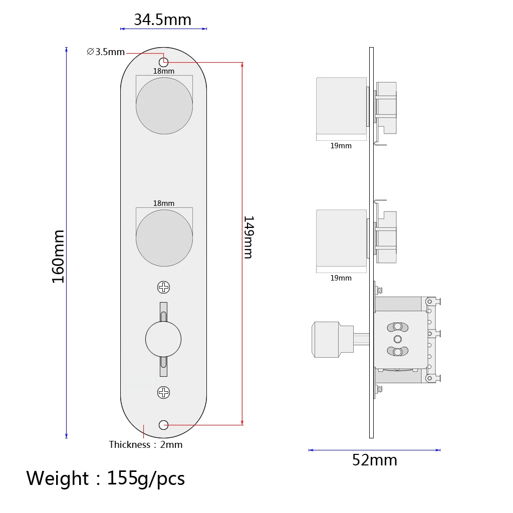 3 Way Wired Loaded Prewired Control Plate Harness  Knobs for TL Tele Telecaster Guitar Parts