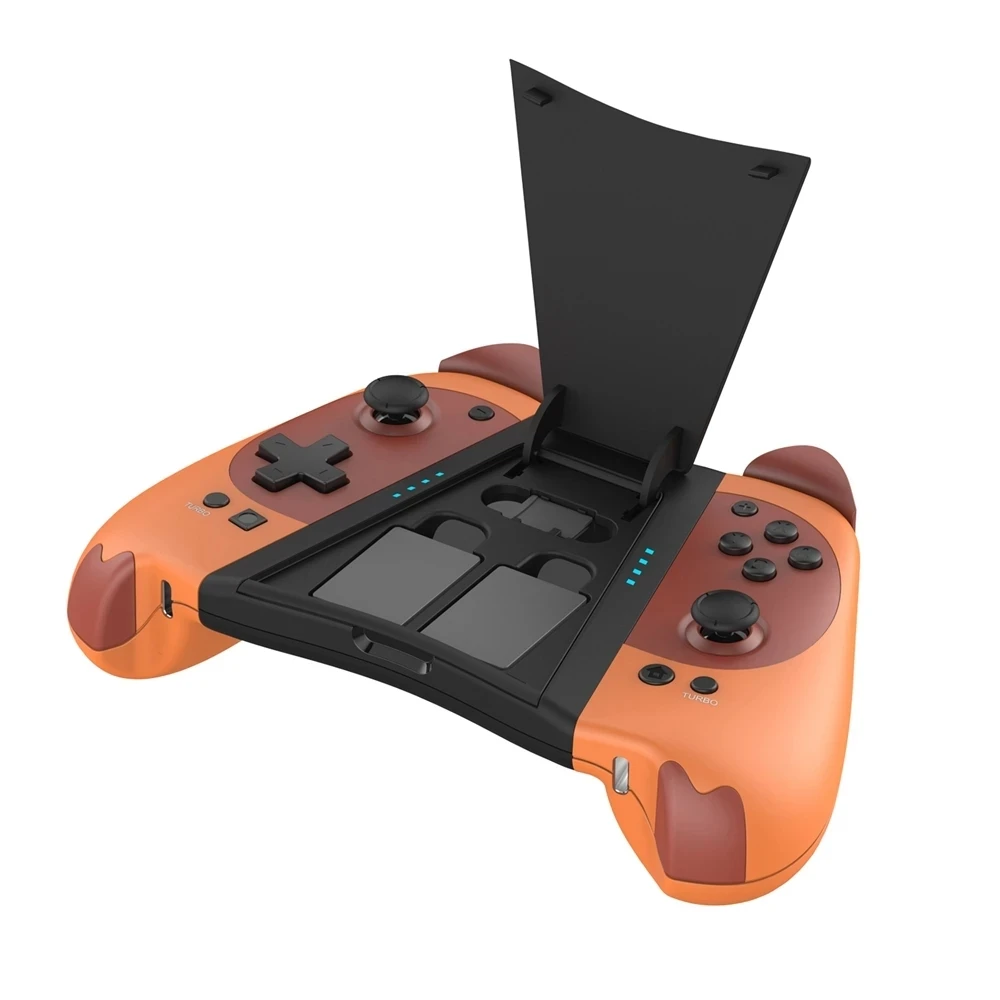 Nuevo mando inalámbrico Bluetooth con orejas de gato Kawaii, consola controladora de juegos para Nintendo Switch Animal Crossing Mario Pokemon Lite