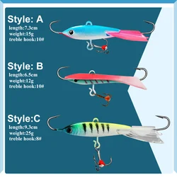 FTK Jig Head vertical para invierno – vinilos y wobblers