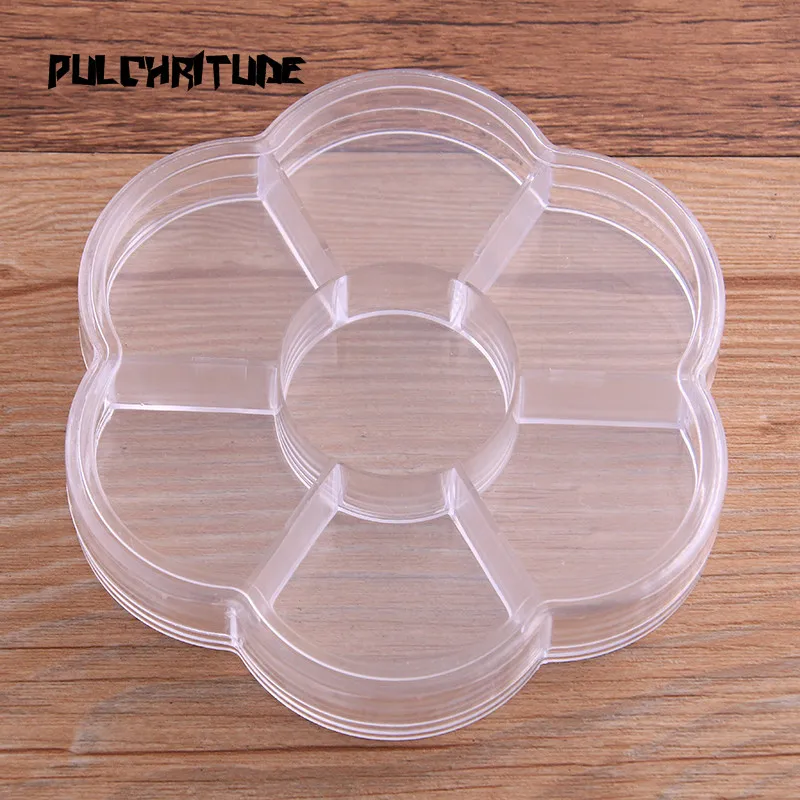 1Pcs 5 Styles Plastic Storage Box Case Organizer Beads Earring Jewelry Container Jewlery Box Display Case