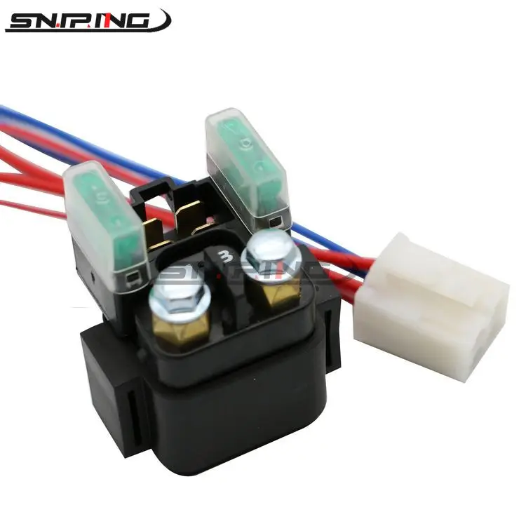 12V Motorcycle Motor Starter Relay Solenoid For Yamaha YZF-R1 YZF-R6 YZF600 YZF1000 BT1100 TDM850 TDM900 R3 R25 XJ6