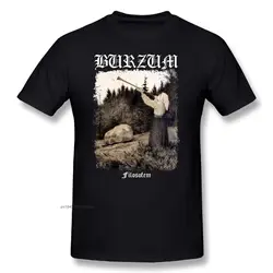 Burzum Tshirts Filosofem Cover Graphic T Shirt Men Casual T-Shirts Plus Size Cute Cotton Tee Shirt With Short Sleeves