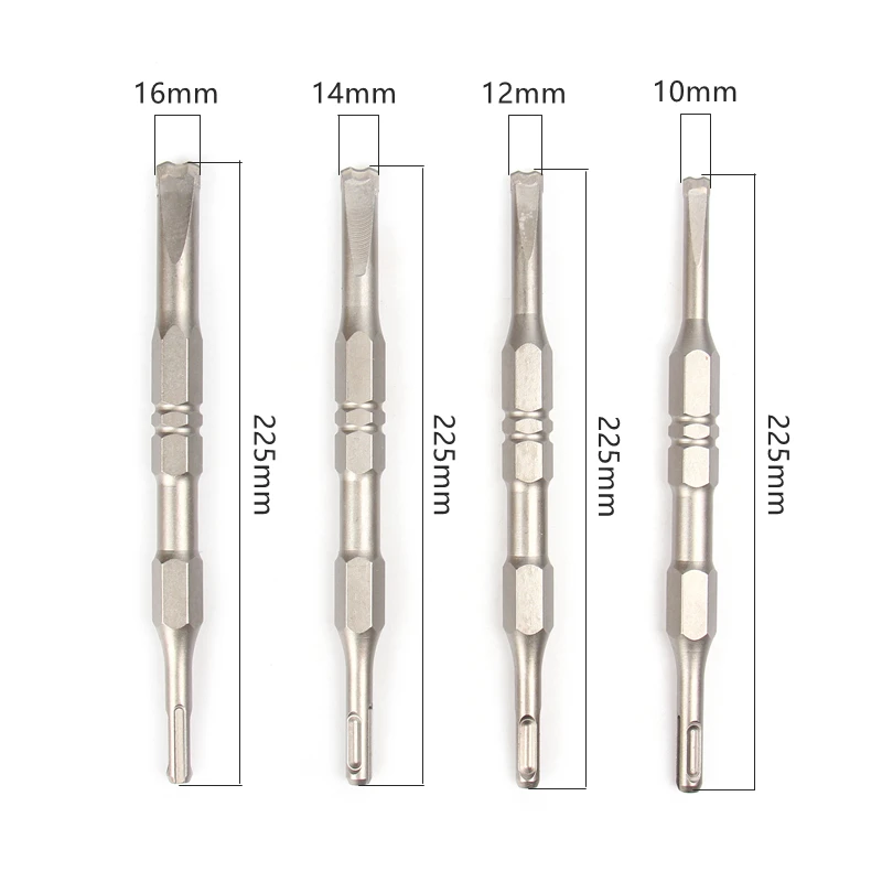 Versery SDS PLUS Electric Hammer Hex handle Electric Pick Multifunction Drill Bits For Concrete Wall Brick Block Masonry