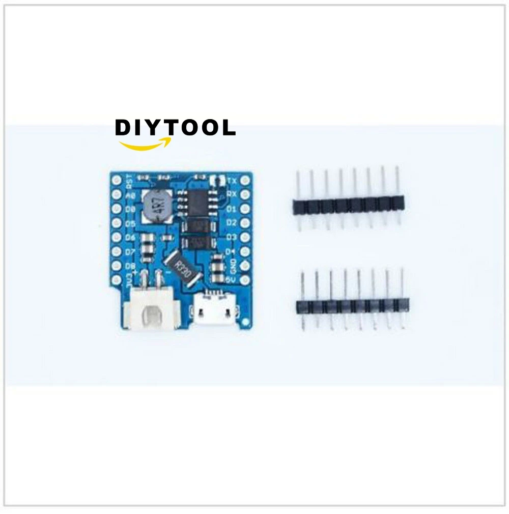 Scudo batteria per WeMos D1 mini batteria al litio singola ricarica e boost