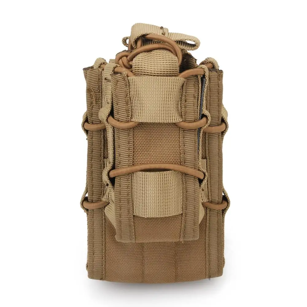 Tactical Molle Double Magazine Pouch M4 M14 AK Rifle Hunting Accessories Painball Hunting shooting Magazine Case Camping tourism