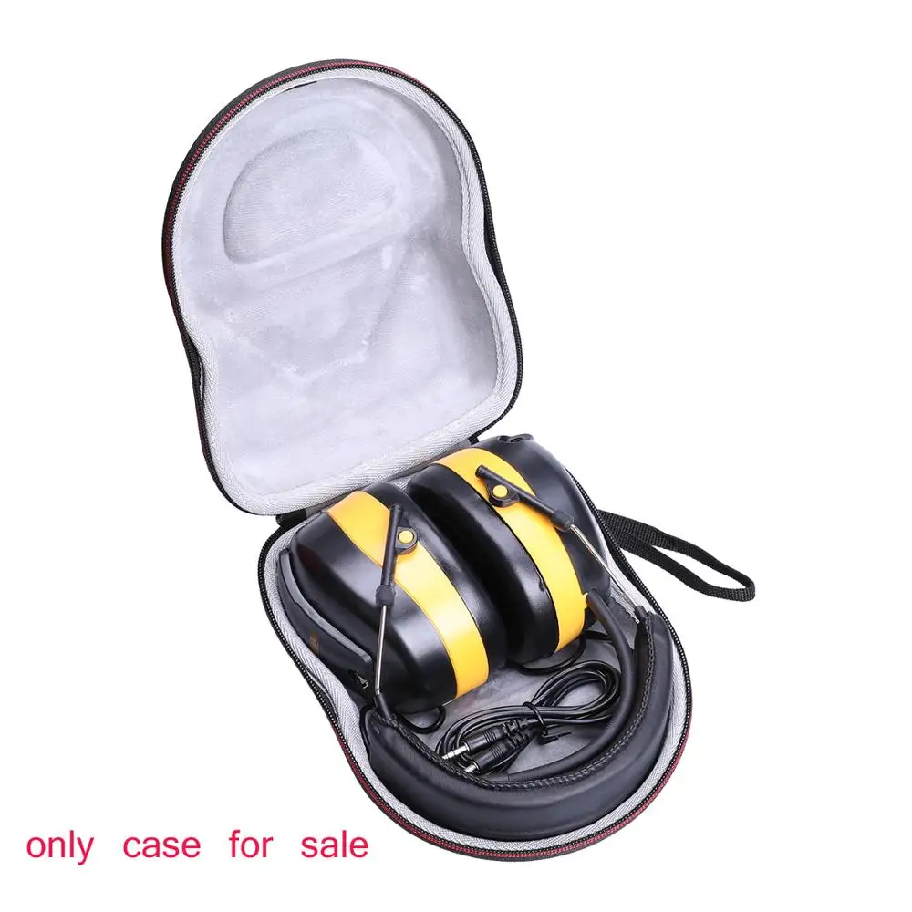 LTGEM Tahan Air EVA Hard Case untuk DEWALT DPG15 Industrial Safety Electronic Hearing Nuff