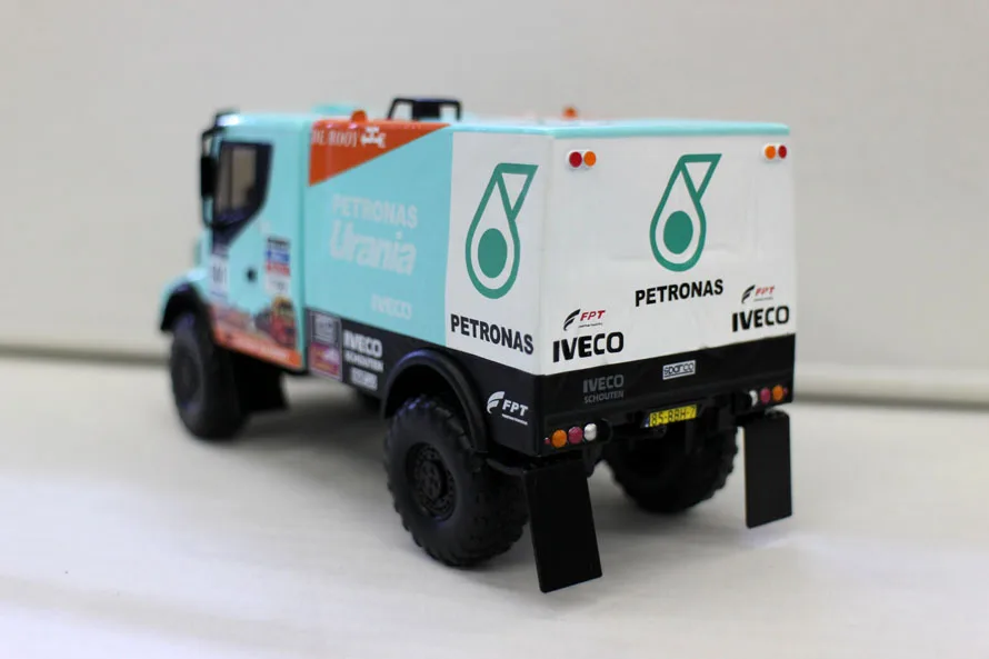 NEW  Collection 1:43 Scale IVEeCOco POWERSTAR 2014 Rally Racing TRUCK Diecast Model For Colllection gift