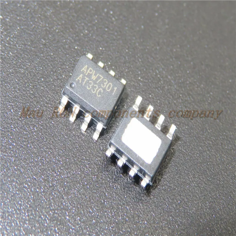 10PCS/LOT APW7301 APW7301KAI-TRG SOP-8 integrated circuit voltage regulator buck chipNew original  In Stock