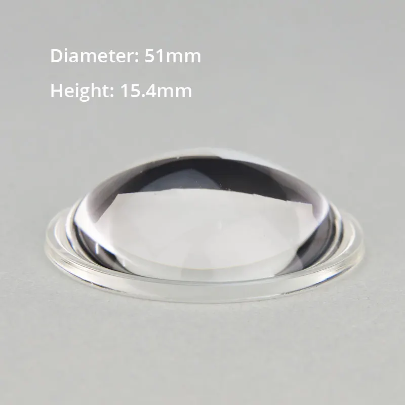 Short-focus Projector Condenser Lens Diameter 51mm LED HD Projector DIY Accessories