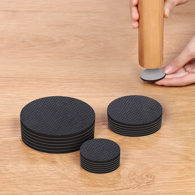 Furniture Pads Floor Protectors Non Slip Anti-vibration Silicone Chair Table Legs Cover Feet Rug Mats Bumper Damper