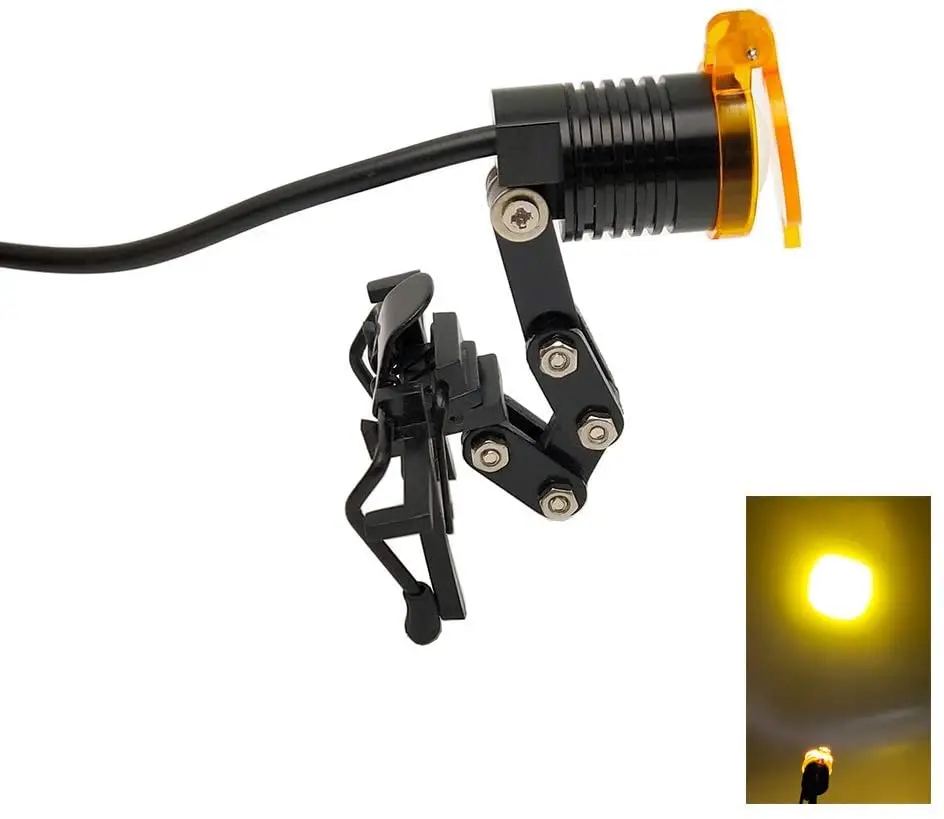 Dental LED Lamp 3W LED Light for Dental Loupes Front Light Dentistry Dental Headlight Surgical Light Surgical Lamp